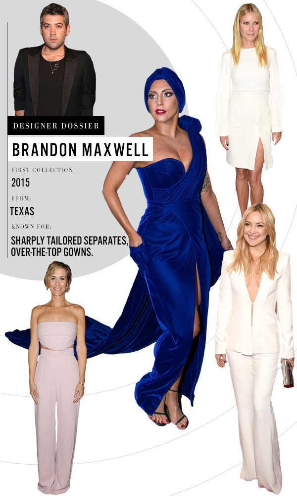 Variety on X: .@LadyGaga wows in a white Brandon Maxwell jumpsuit