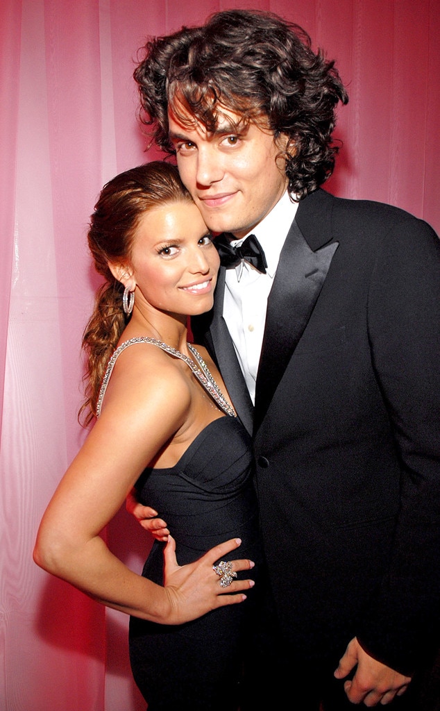 John Mayer And Jessica Simpson From Throwback Couples At The Grammys E News