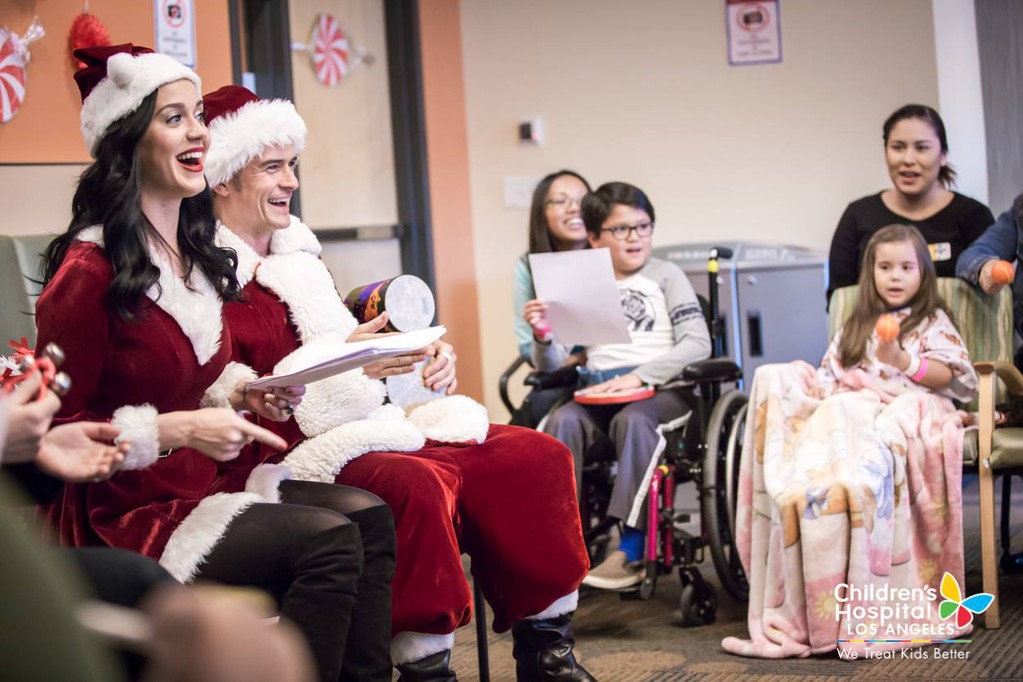 Katy Perry, Orlando Bloom, Children's Hospital