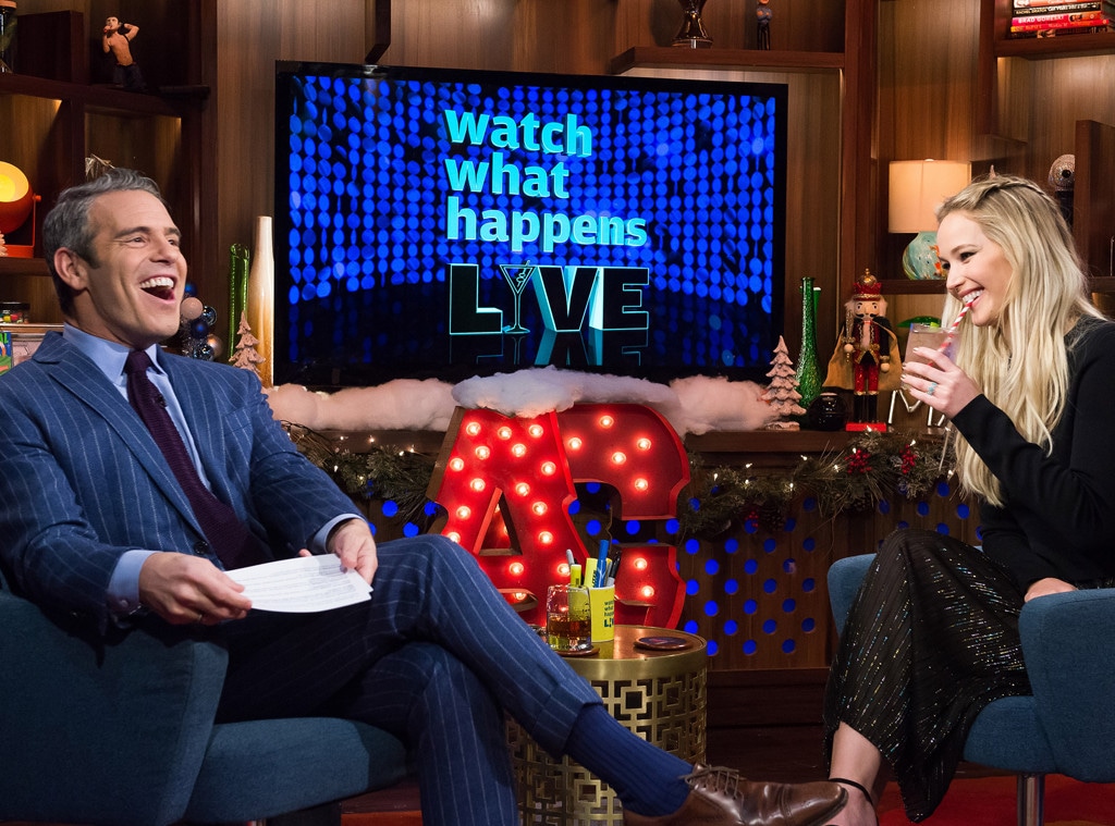 Jennifer Lawrence, Watch What Happens Live, Andy Cohen