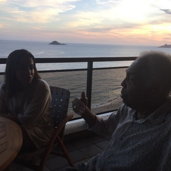 Anitta, Gilberto Gil