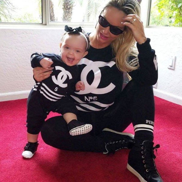 Coco and Baby Chanel Wear Matching Chanel-Inspired Looks ...