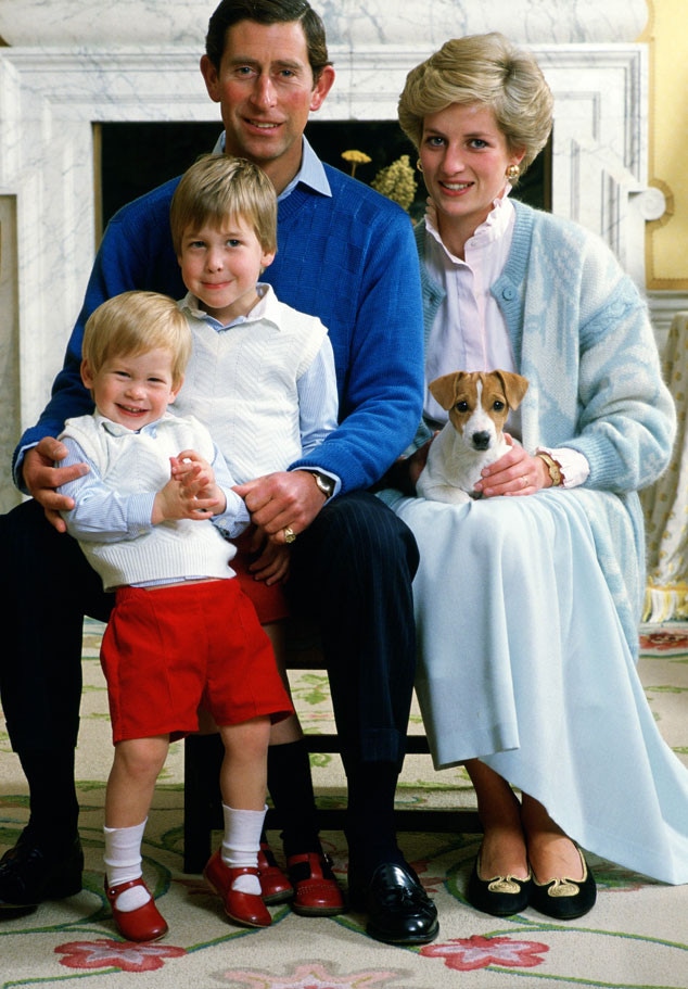 Prince Charles, Princess Diana, Prince William, Prince Harry