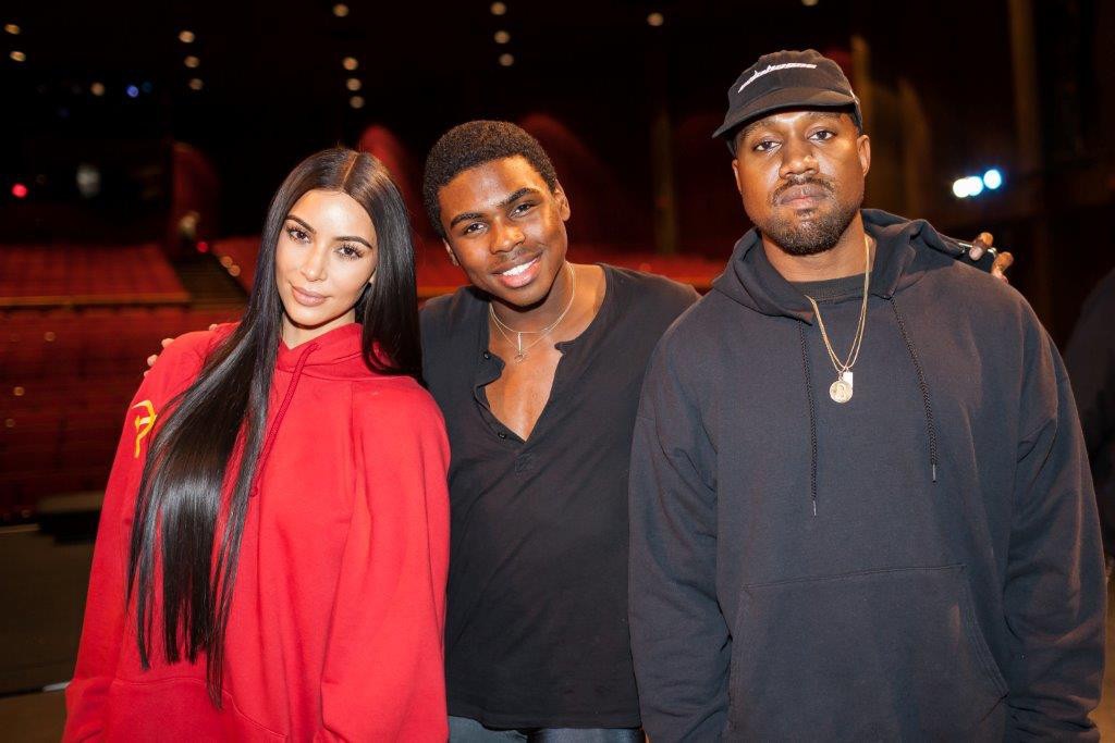 Kim Kardashian, Kanye West, Nutcracker, Dancer Samuel Akins