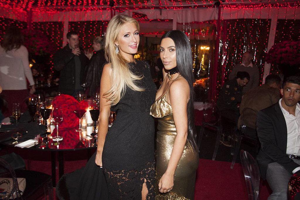 Paris Hilton & Kim Kardashian Reunited in Velour Tracksuits for