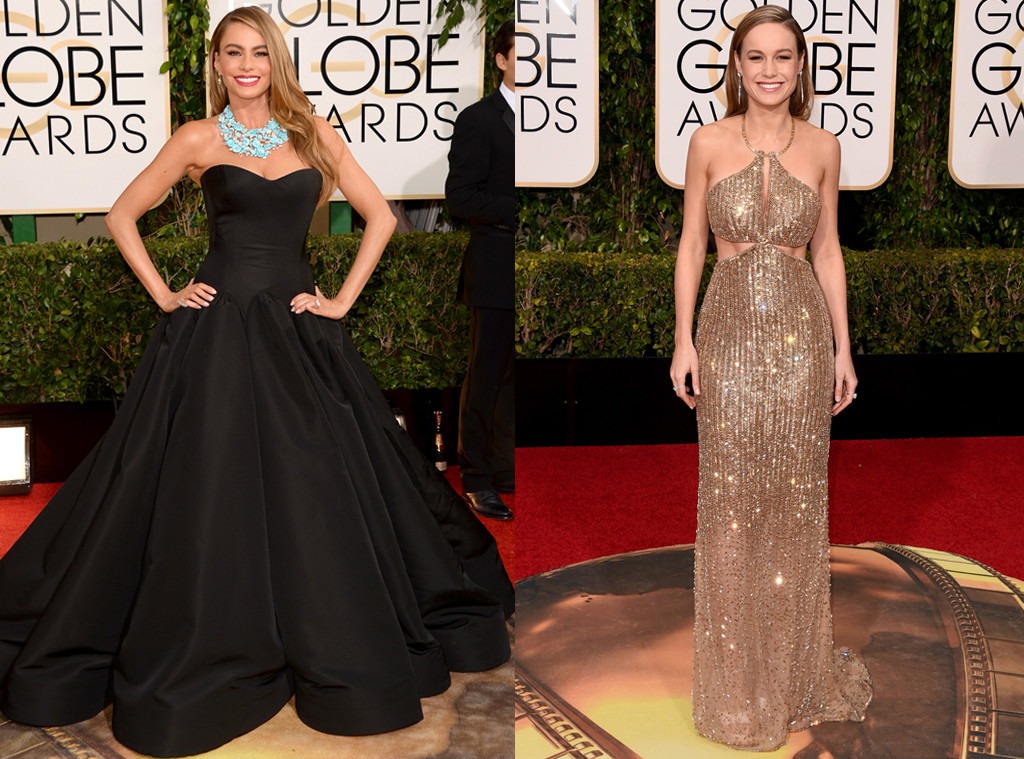 Sofia Vergara, Brie Larson, Golden Globes