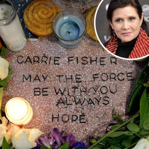 May the curse be with you: Carrie Fisher warns co stars of Star