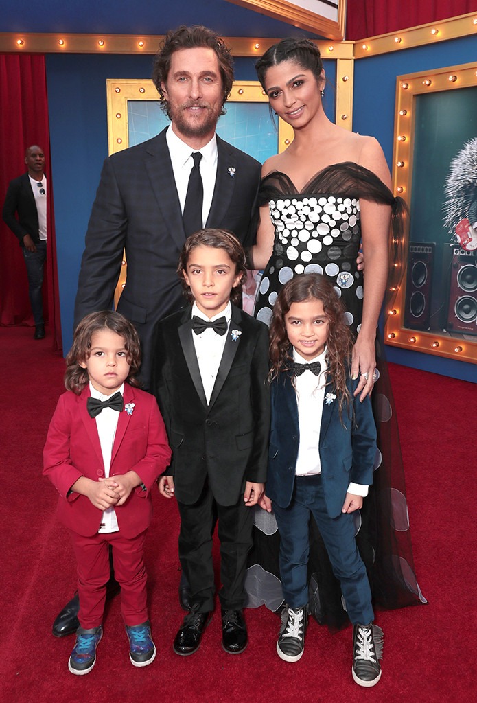 Matthew McConaughey and His 3 Kids Steal the Show By Almost Twinning at