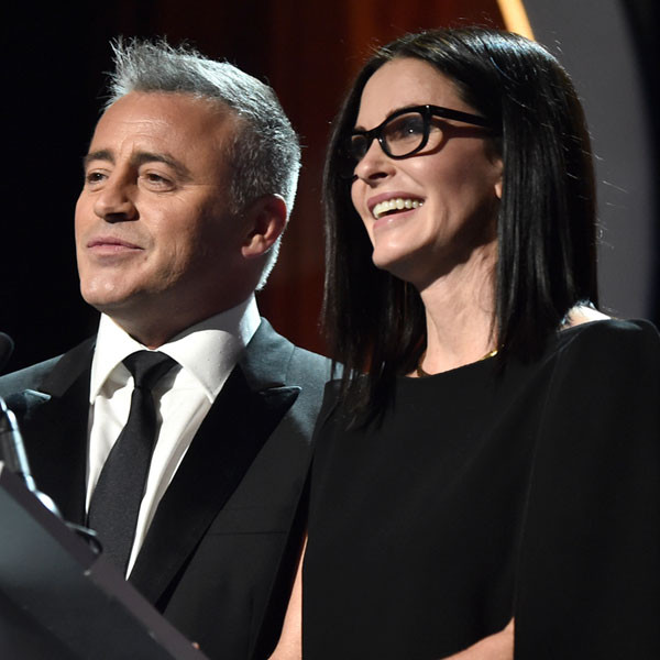 Courteney Cox & Matt LeBlanc Reunite at WGA Awards 2016