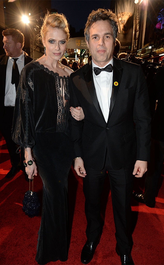 Mark Ruffalo and Sunrise Coigney from 2016 BAFTA Awards: Arrivals | E ...