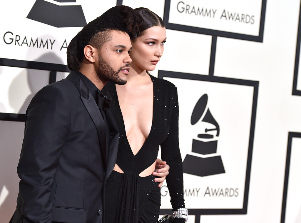 The Weeknd, Bella Hadid, 2016 Grammy Awards, Couples