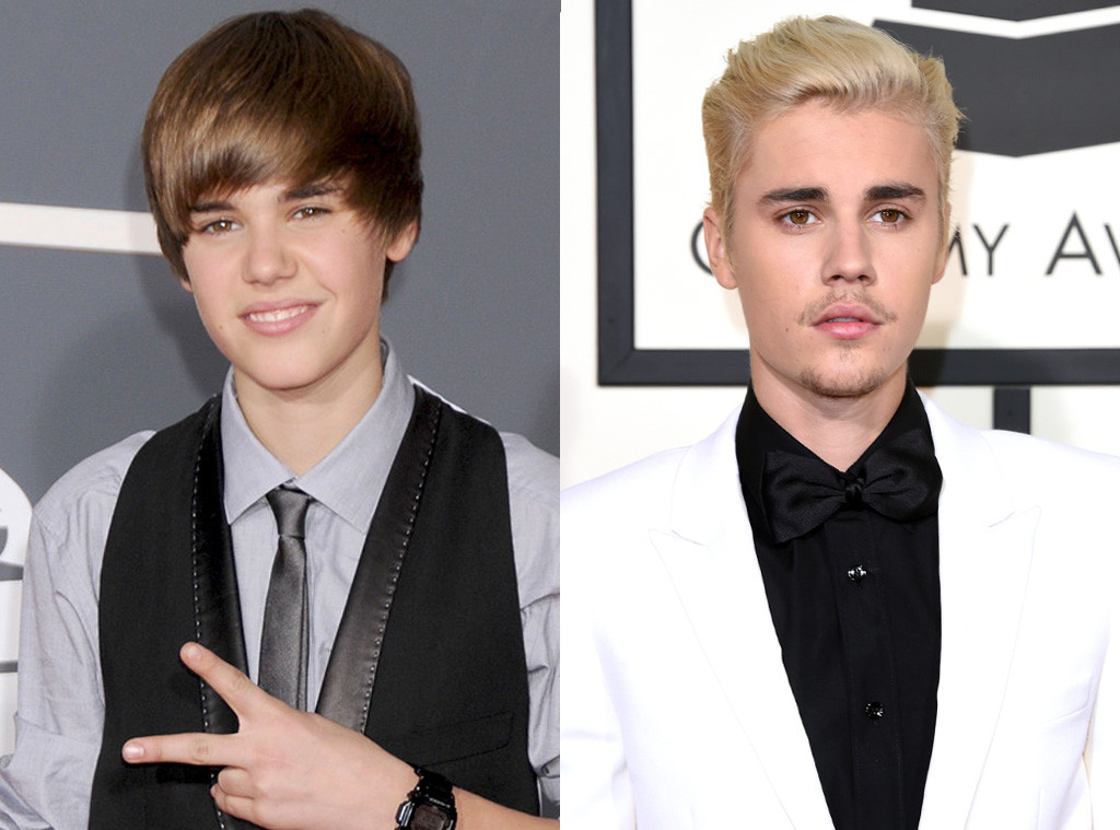 Justin Bieber's Red Carpet Transformation at the Grammys Revealed