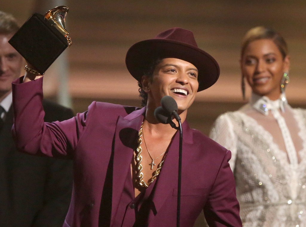 Bruno Mars, 2016 Grammy Awards, Winners