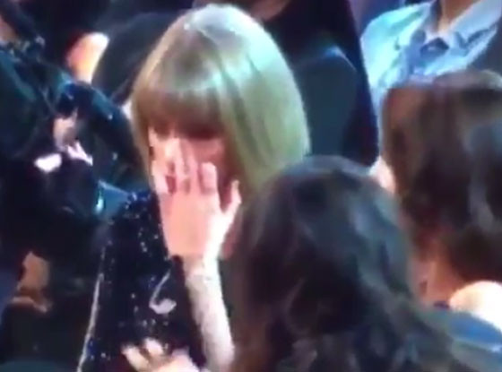 Was Taylor Swift Crying at the Grammys?