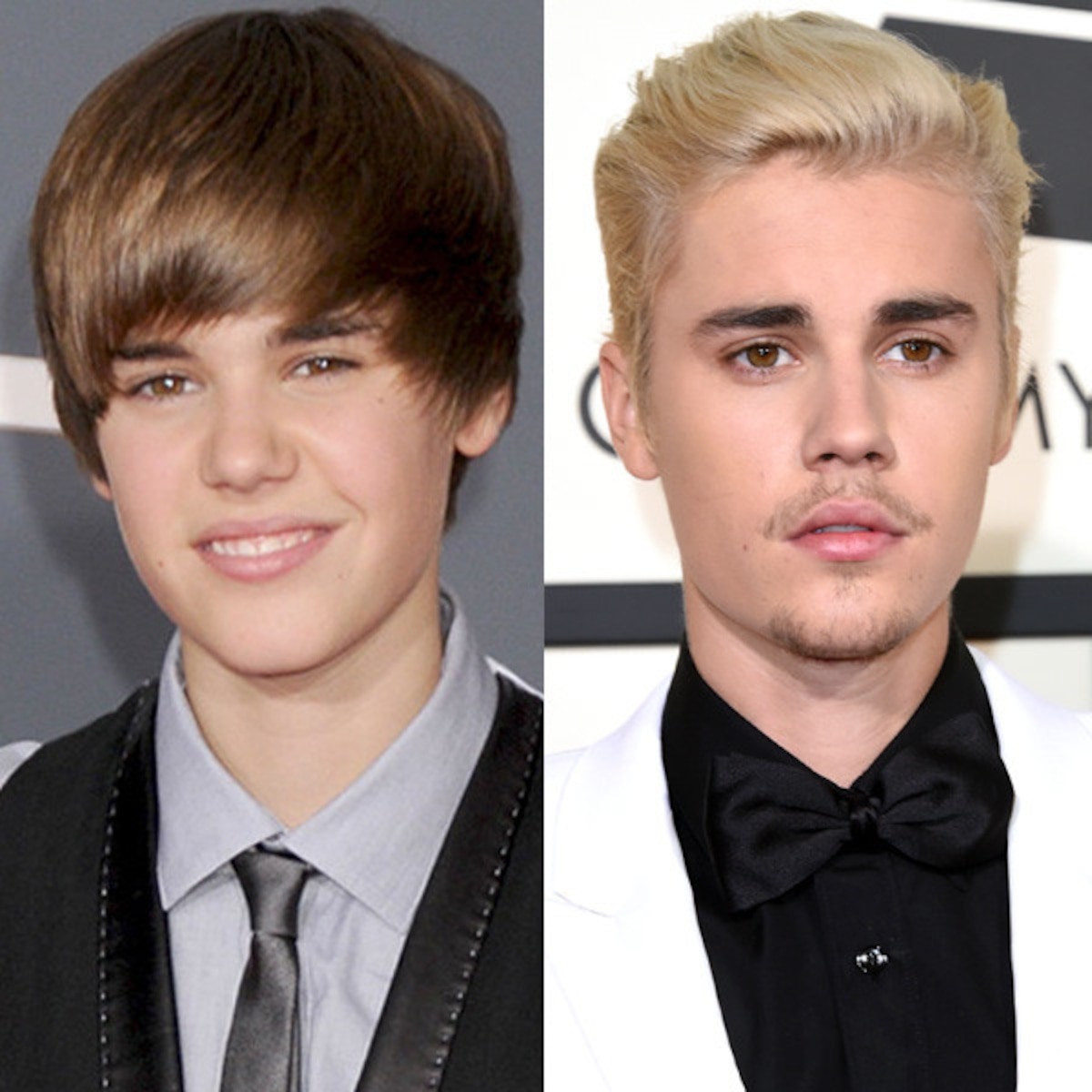 Justin Biebers Red Carpet Transformation Bei Den Grammys E Online Deutschland