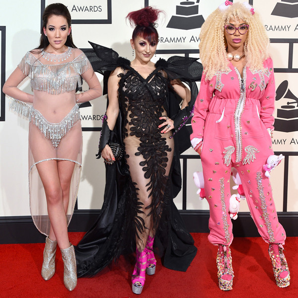 Photos From Worst Dressed At The 2016 Grammys E Online