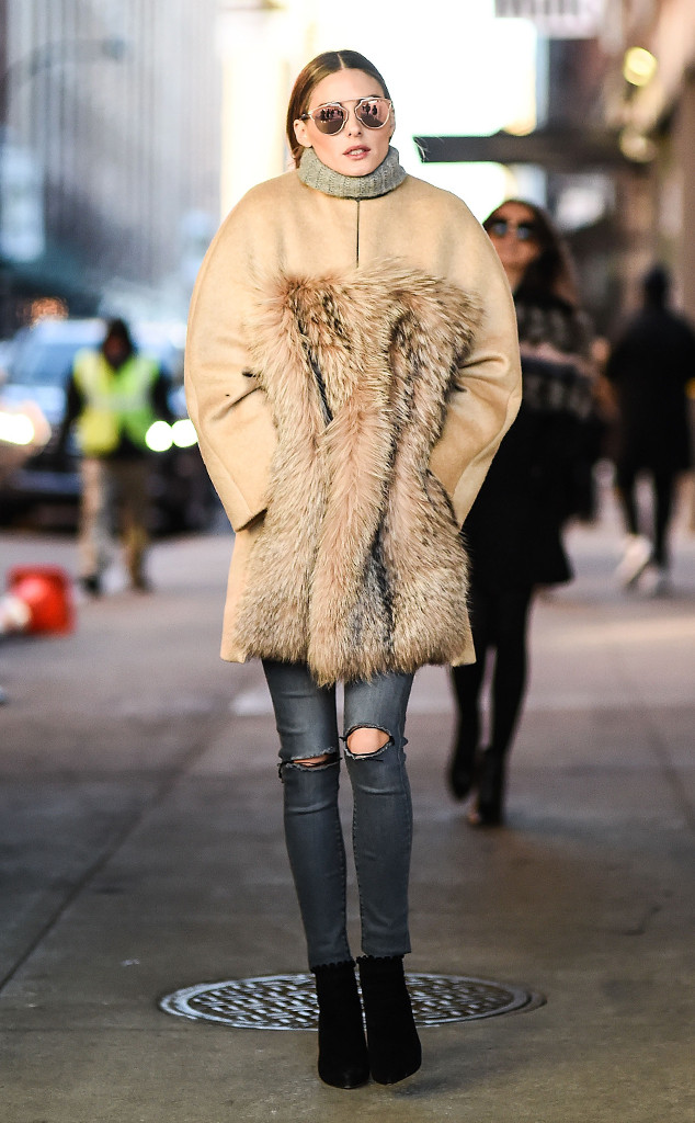 Olivia Palermo's Winter-Appropriate Outfit Should Not Go Overlooked | E ...