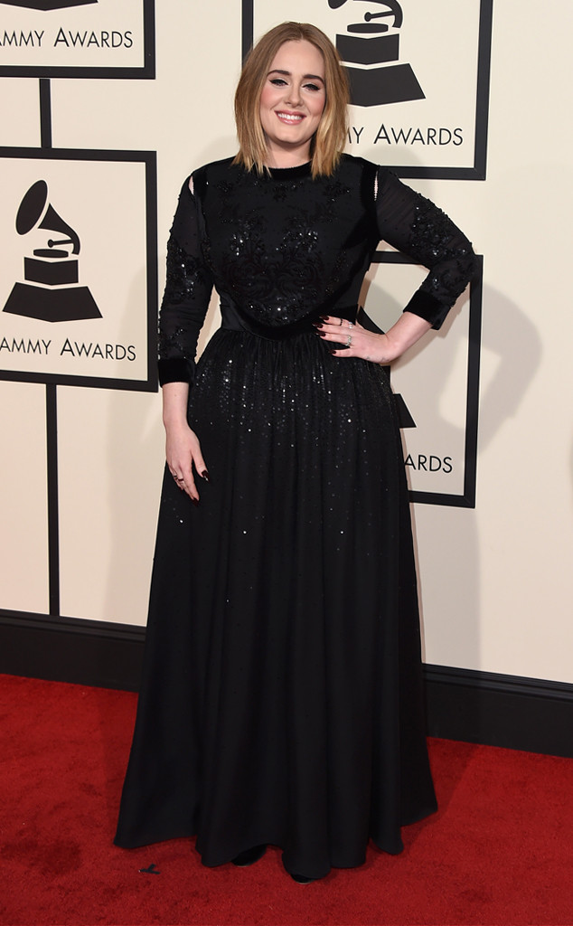 Adele Stuns on Grammys 2016 Red Carpet!: Photo 3579421