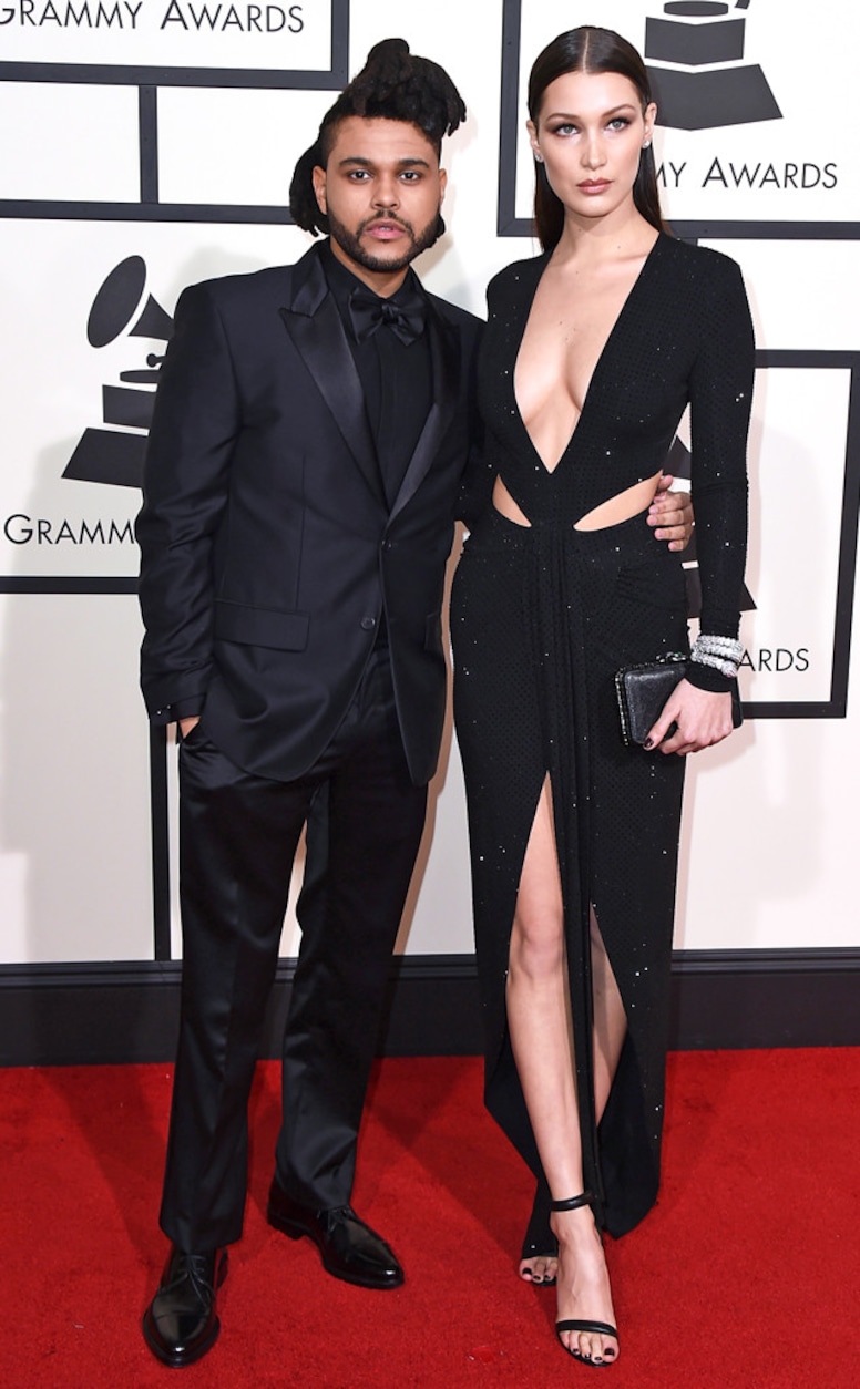 The Weeknd, Bella Hadid, 2016 Grammy Awards, Couples