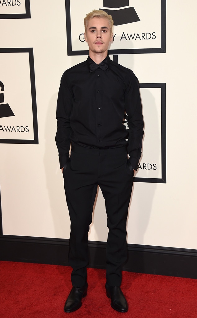 Justin Bieber's Massive Grammys Suit Took the Big Fit Literally | GQ