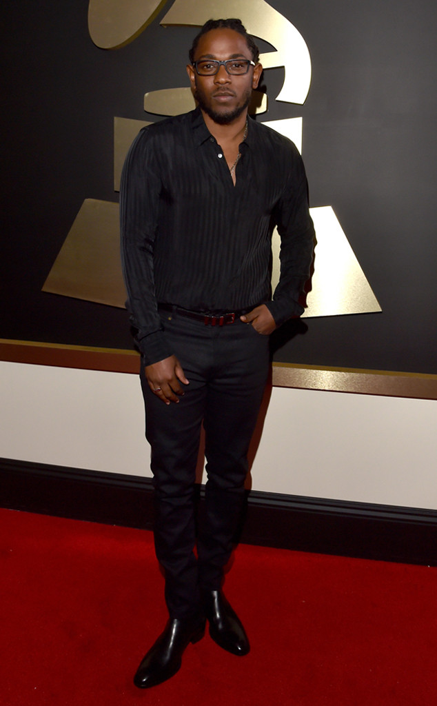 SPOTTED: Kendrick Lamar Collects Grammy Award Wearing Full AW23