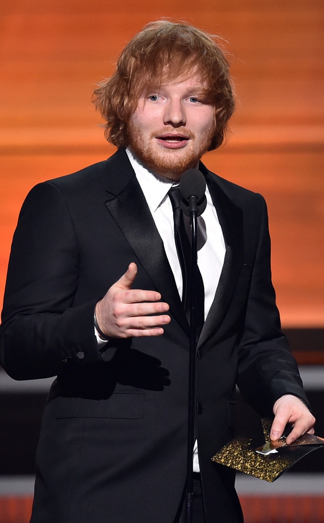 Ed Sheeran, 2016 Grammy Awards, Winners
