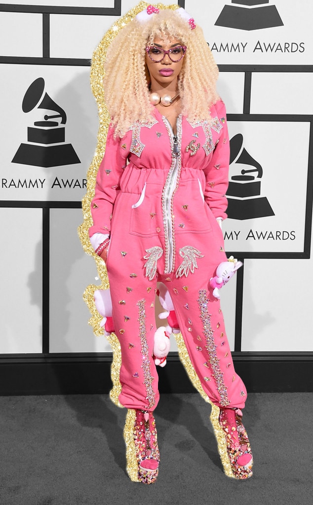 Dencia from Worst Dressed at the 2016 Grammys E! News
