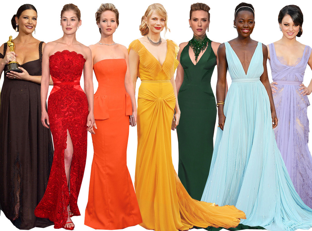Which Color Oscars' Dress Matches Your Personality? Take Our Quiz Now ...