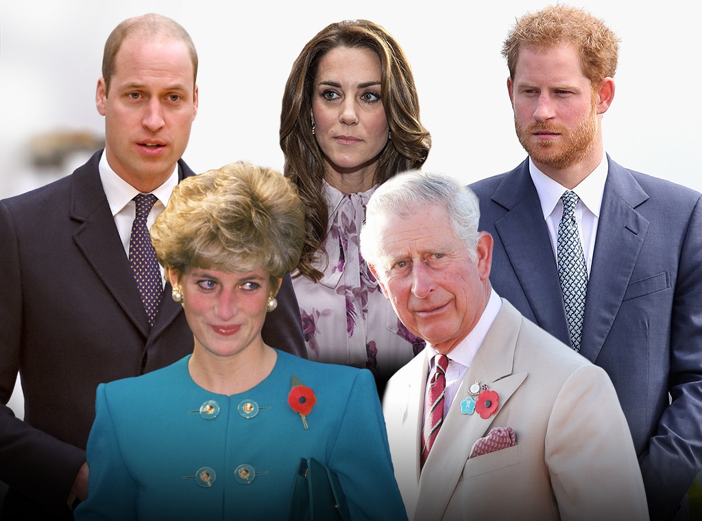 Royals Week, Prince William, Kate Middleton, Prince Harry, Princess Diana, Prince Charles