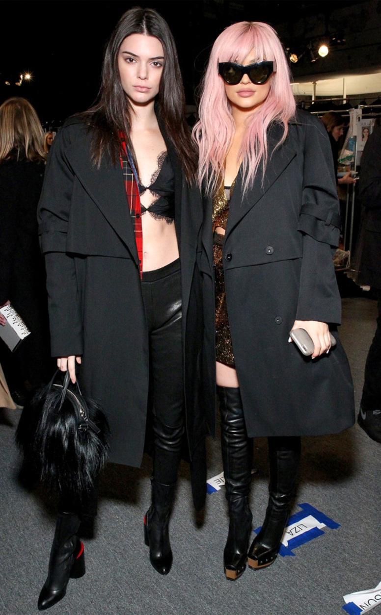 Kendall Jenner, Kylie Jenner, NYFW, New York Fashion Week 2016