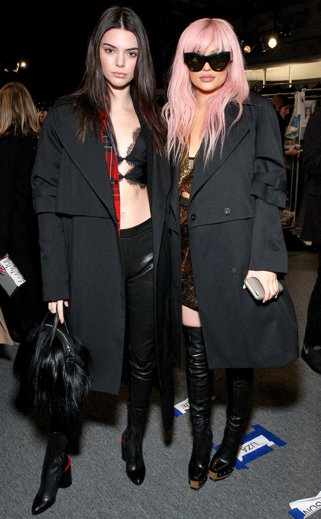 Kendall Jenner, Kylie Jenner, NYFW, New York Fashion Week 2016