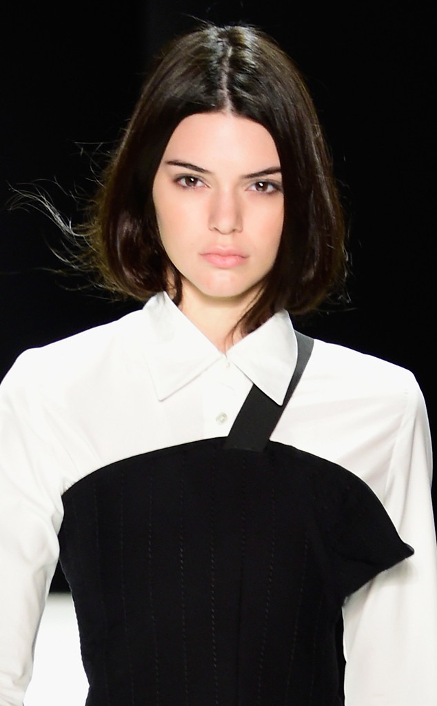 Kendall Jenner, NYFW, Vera Wang, Close Up