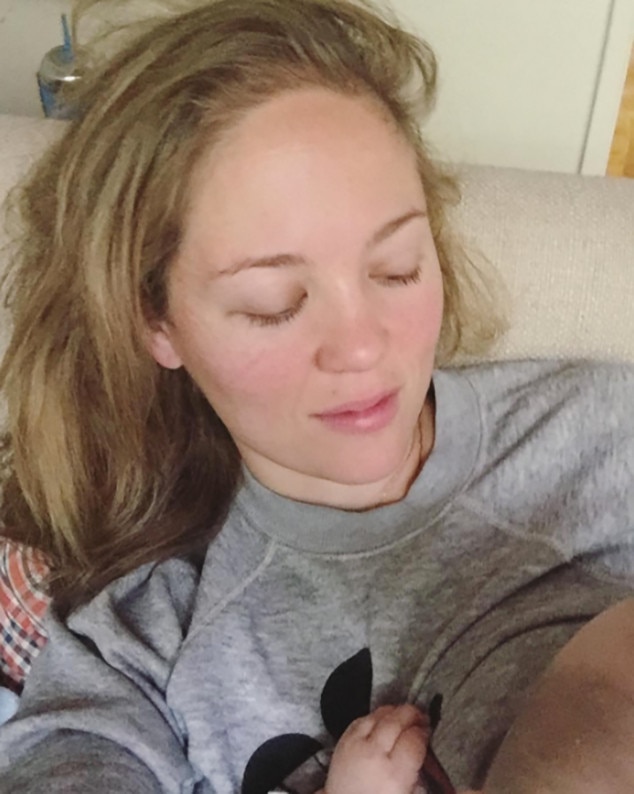 Erika Christensen From Celeb Moms Breastfeeding E News 6257