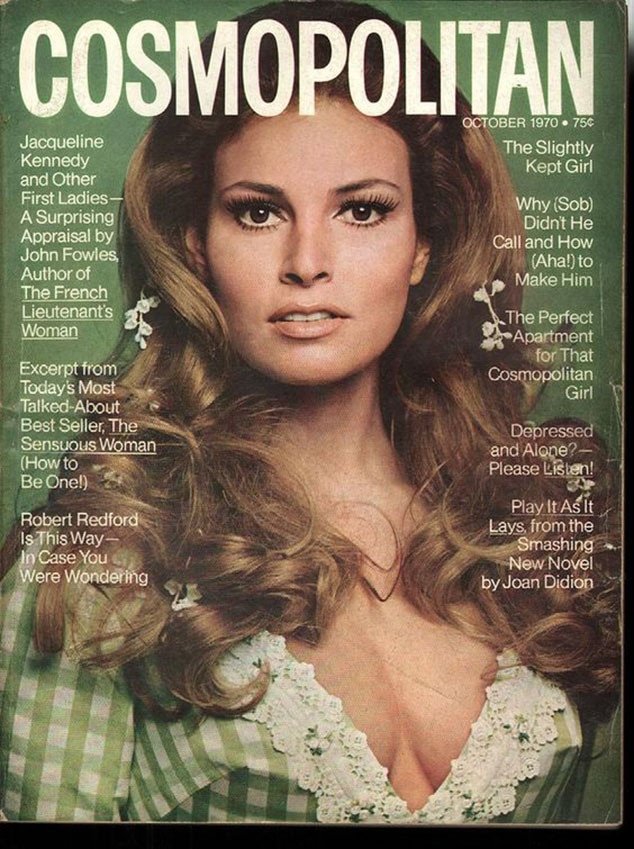 Raquel Welch From Cosmopolitan 50 Years Of Cover Stars E News 