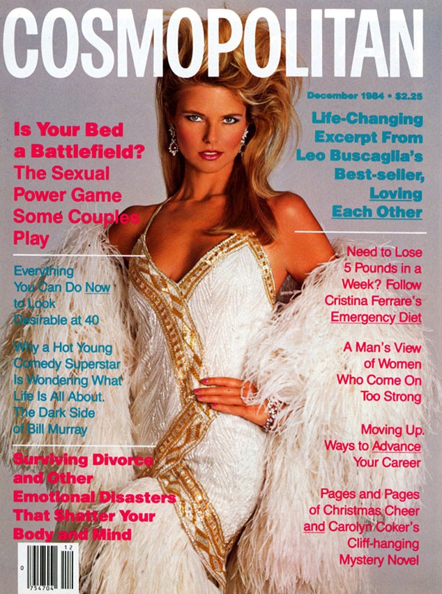 Christie Brinkley From Cosmopolitan Years Of Cover Stars E News