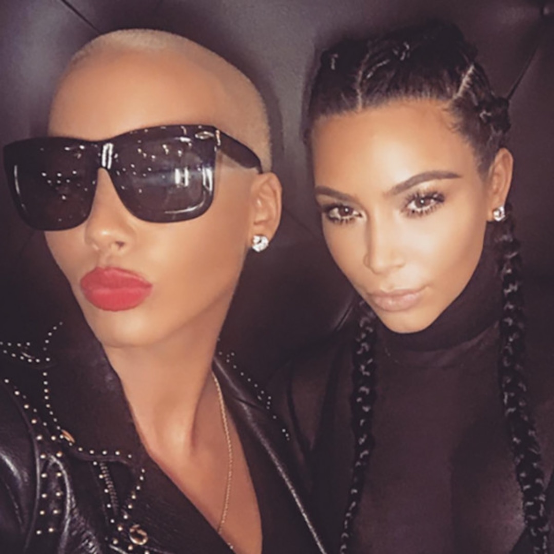 Amber Rose Apologizes to Kim Kardashian and Her Sisters for "Immature" Tweet