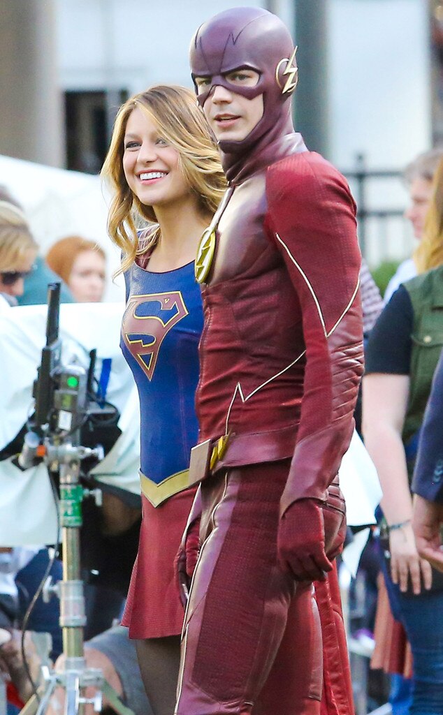 Melissa Benoist & Grant Gustin from The Big Picture: Today's Hot Photos ...