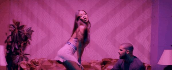 Rihanna, Drake, Gif, work