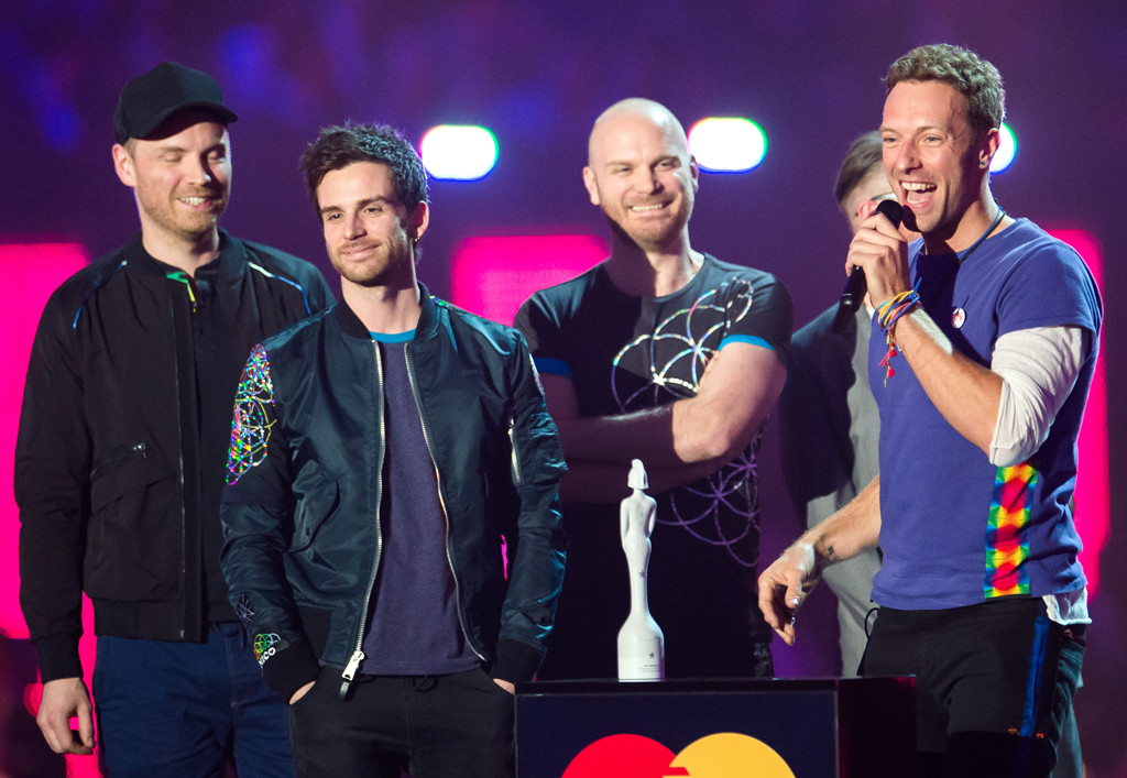 Chris Martin, Coldplay, Brit Awards