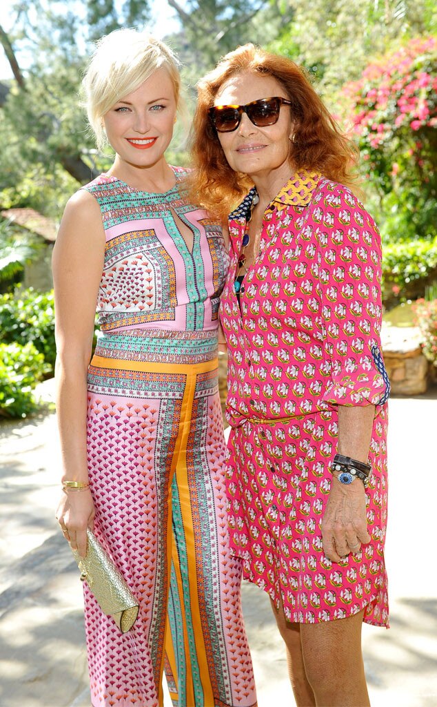 Malin Akerman And Diane Von Furstenberg From The Big Picture Todays Hot