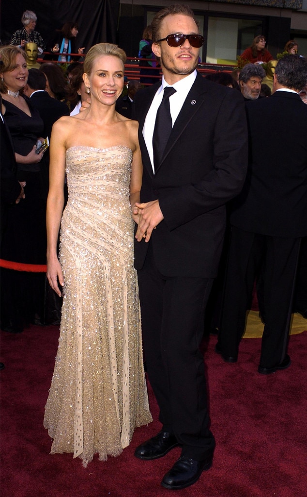 Naomi Watts & Heath Ledger from Throwback Couples at the Oscars E! News