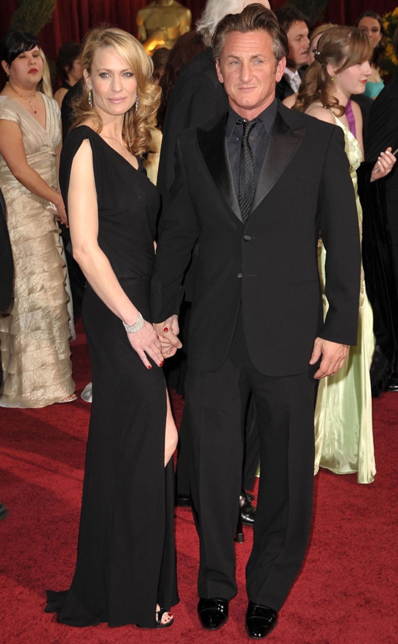 Robin Wright Penn, Sean Penn, Oscars Couples