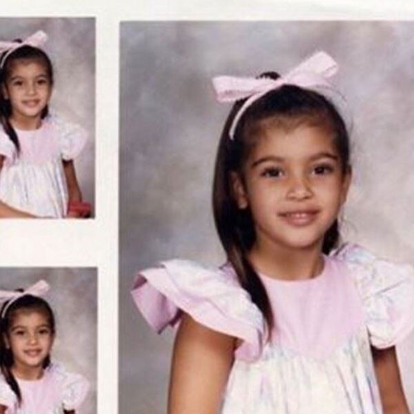 Pretty in Pink from #TBT: Kardashians as Kids | E! News