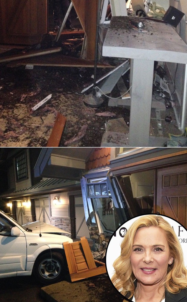 Kim Cattrall Left Shaken After 16 Year Old Girl Crashes Suv Into Home E News Australia 9450