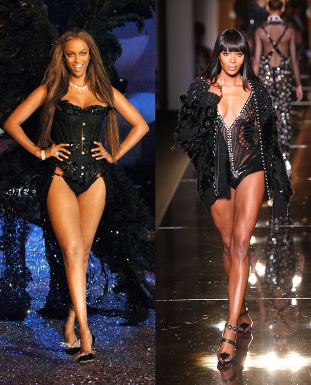 Tyra Banks, Naomi Campbell