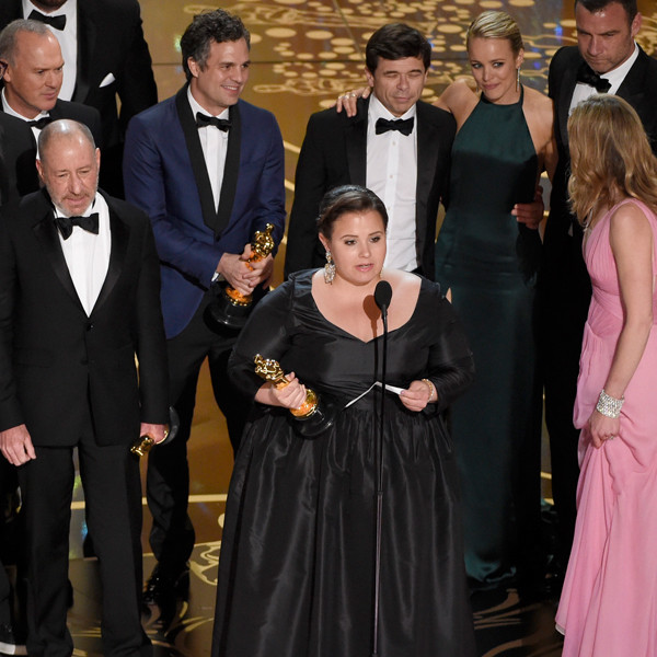 Spotlight Wins Best Picture at Oscars 2016 E! Online UK
