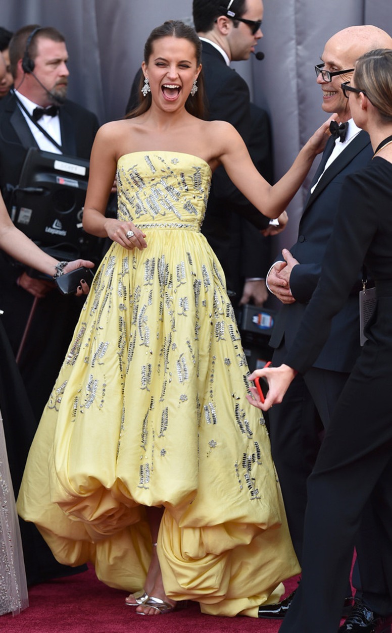 Alicia Vikander , 2016 Oscars, Academy Awards, Candids