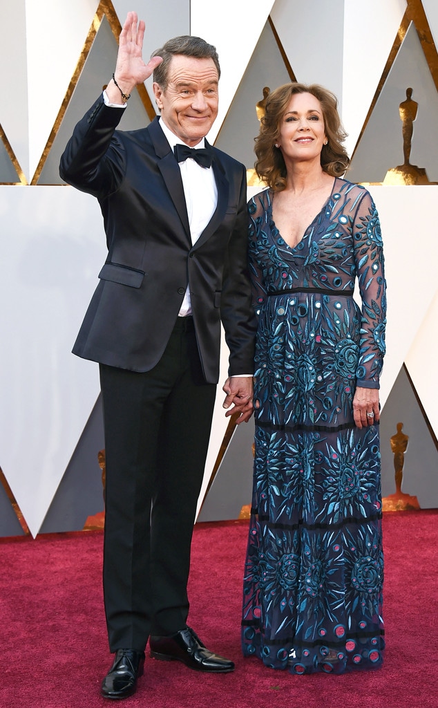 2016 Oscars, Academy Awards, Arrivals, Bryan Cranston, Robin Dearden, Couples