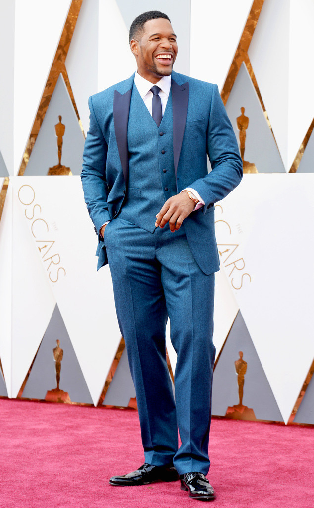 Michael Strahan From Best Dressed Men At The 2016 Oscars E News 