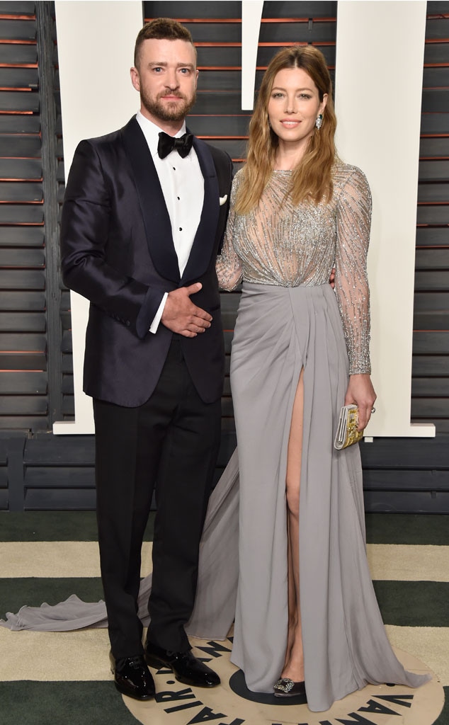 Vanity Fair Oscars Party, Justin Timberlake, Jessica Biel